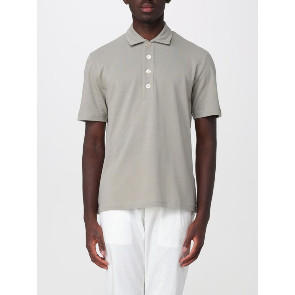 Eleventy Polo Shirt Men Military